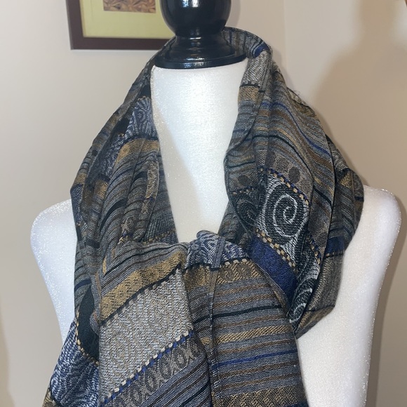 Simply Novelle Women’s Scarf, Color; diff. greys, black, blue’s, diff. brown’s - Picture 14 of 16